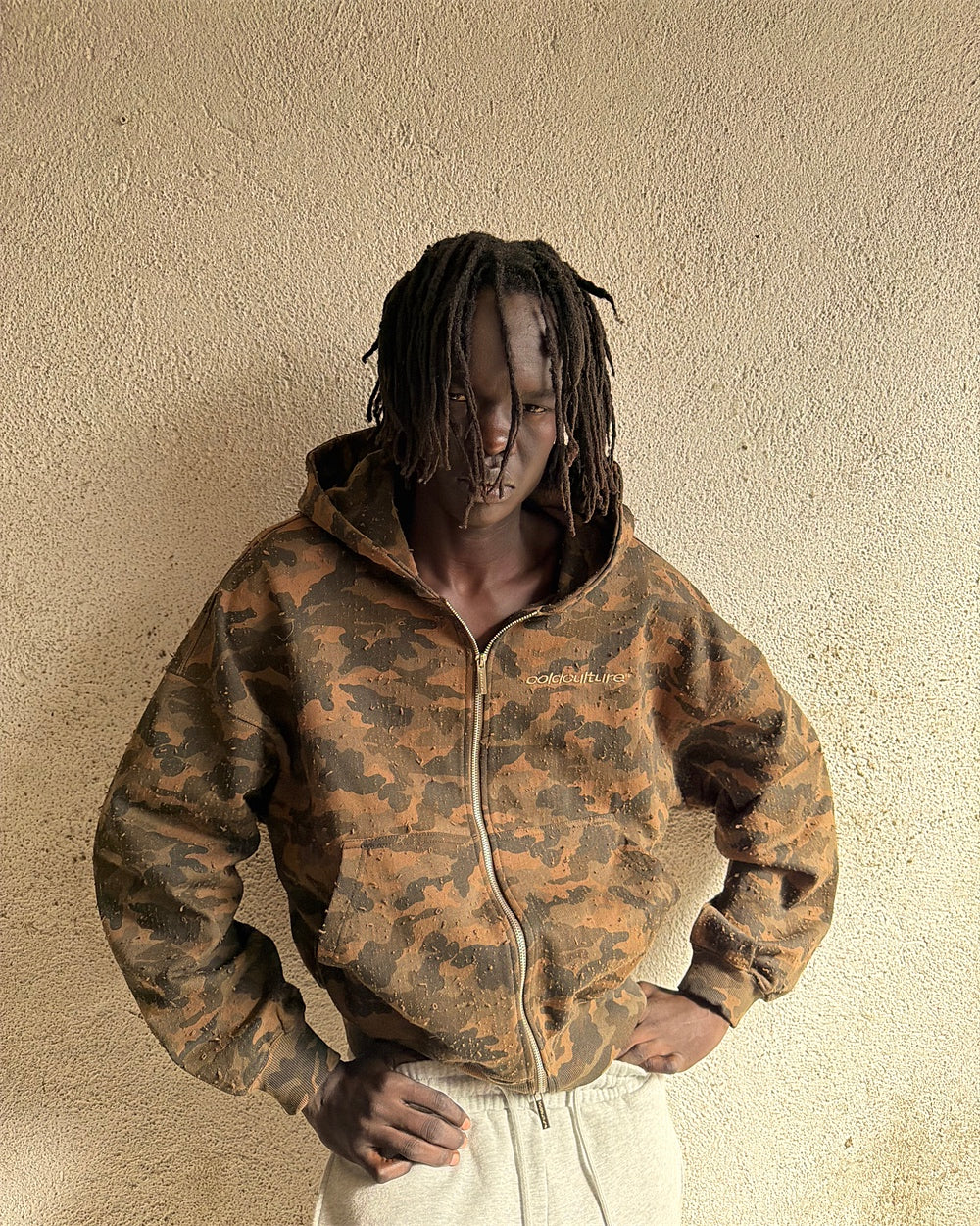 LEAD ZIP HOODIE CAMO