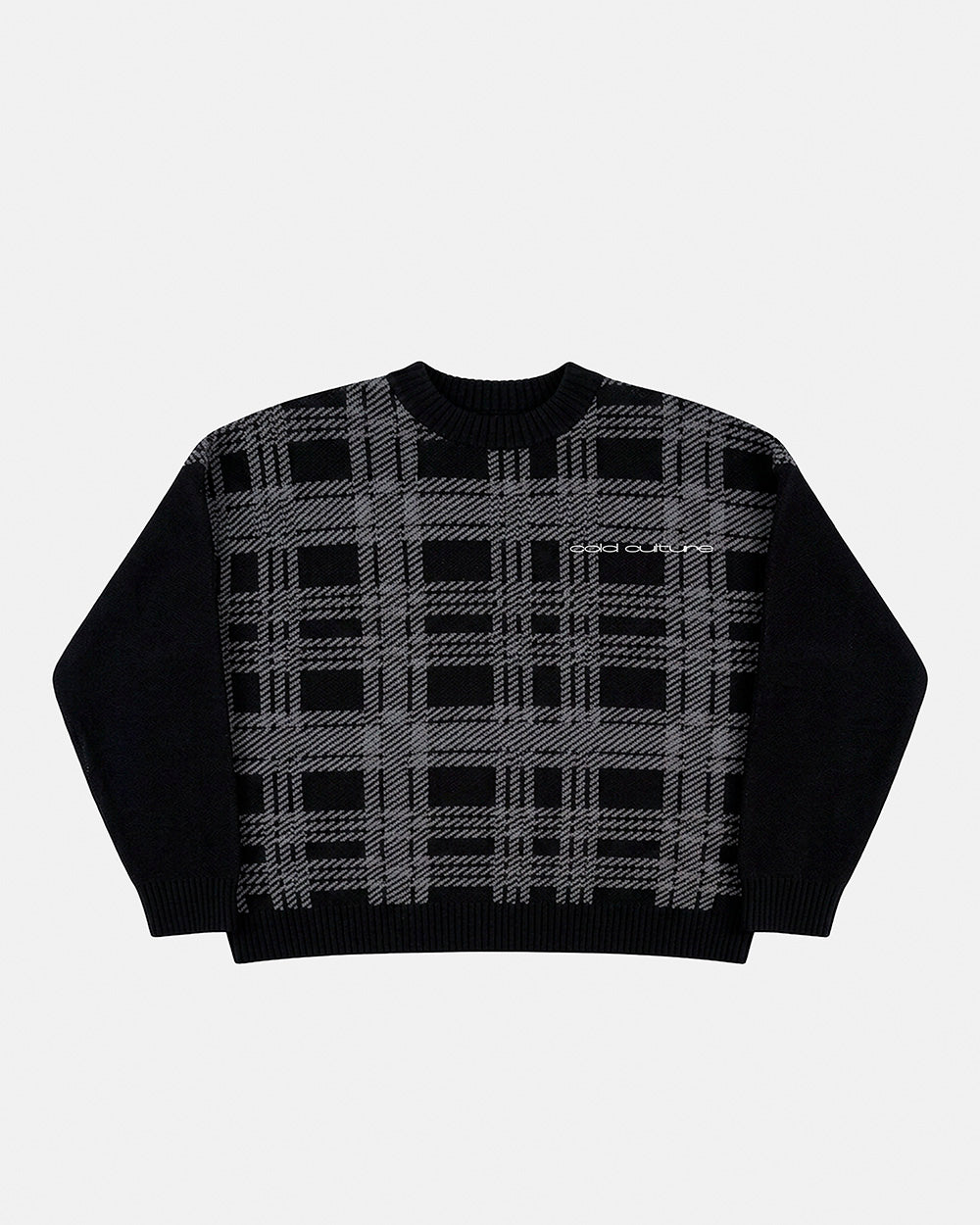 SHETLAND KNIT BLACK - Cold Culture #packshot