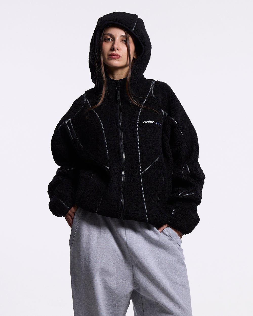 AERO FLEECE BLACK - Cold Culture #woman
