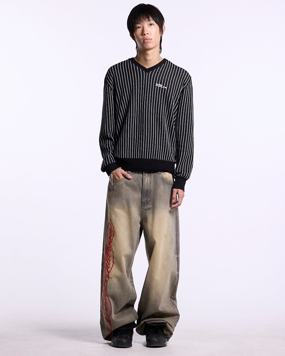 BELLOWS KNIT BLACK - Cold Culture #man