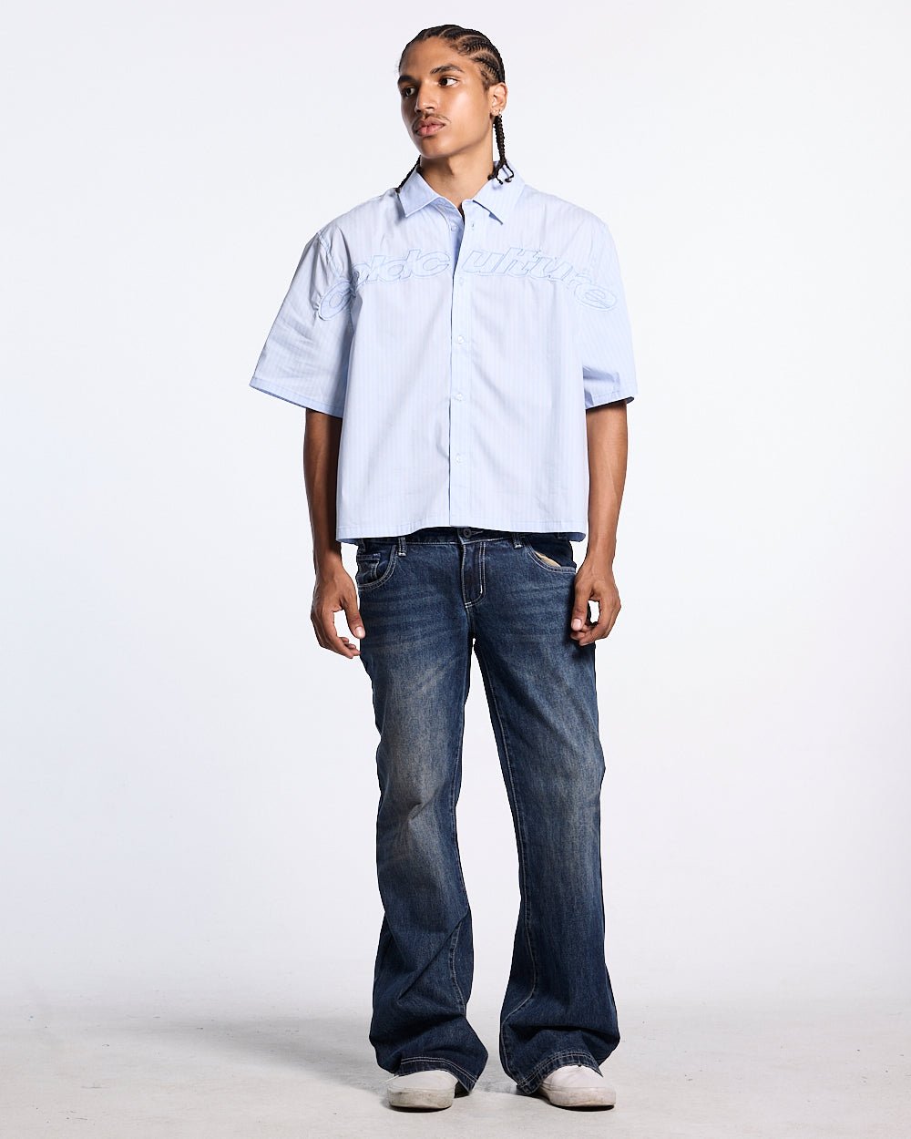 BLING BOOTCUT RAW DENIM - Cold Culture #man