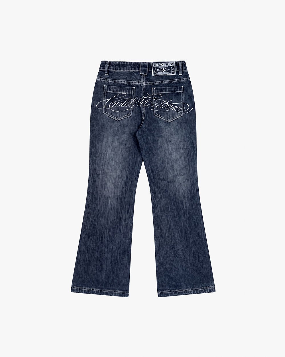 BLING BOOTCUT RAW DENIM - Cold Culture #packshot