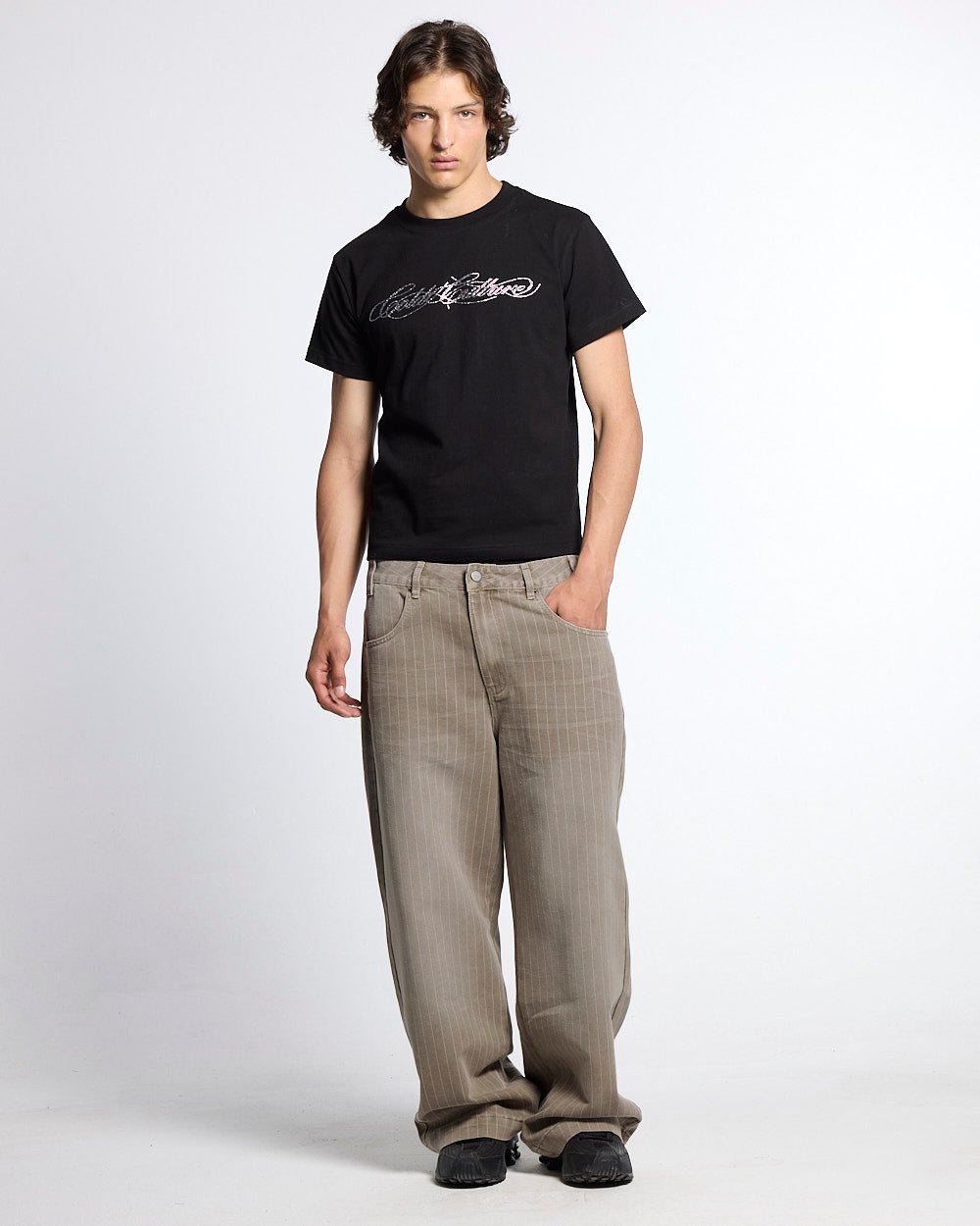 BLING REGULAR TEE BLACK - Cold Culture #man