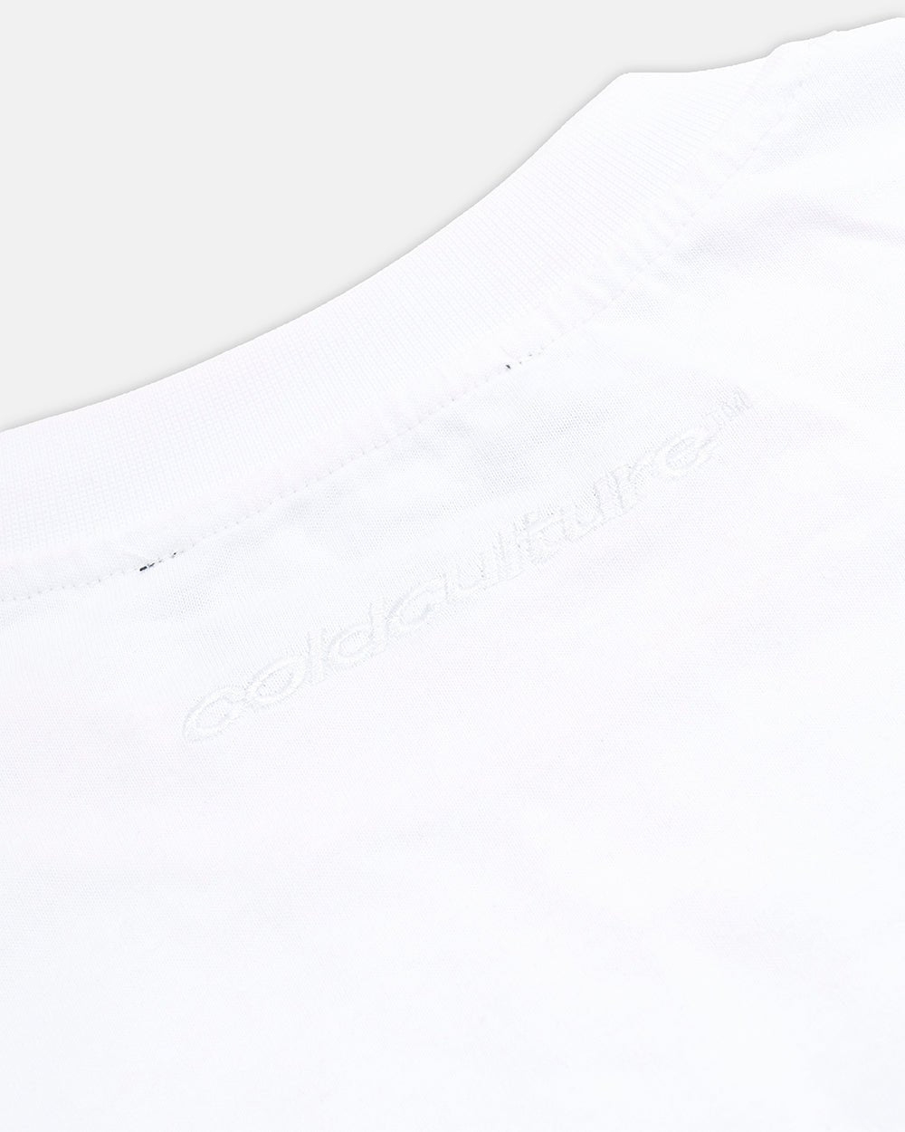 BLING REGULAR TEE WHITE - Cold Culture #packshot