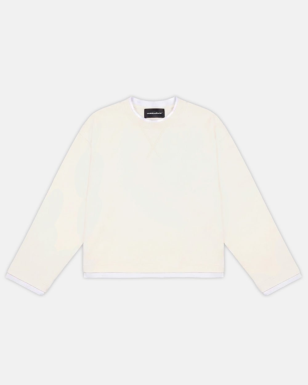 CAPUCCINO LONGSLEEVE CREAM - Cold Culture #packshot
