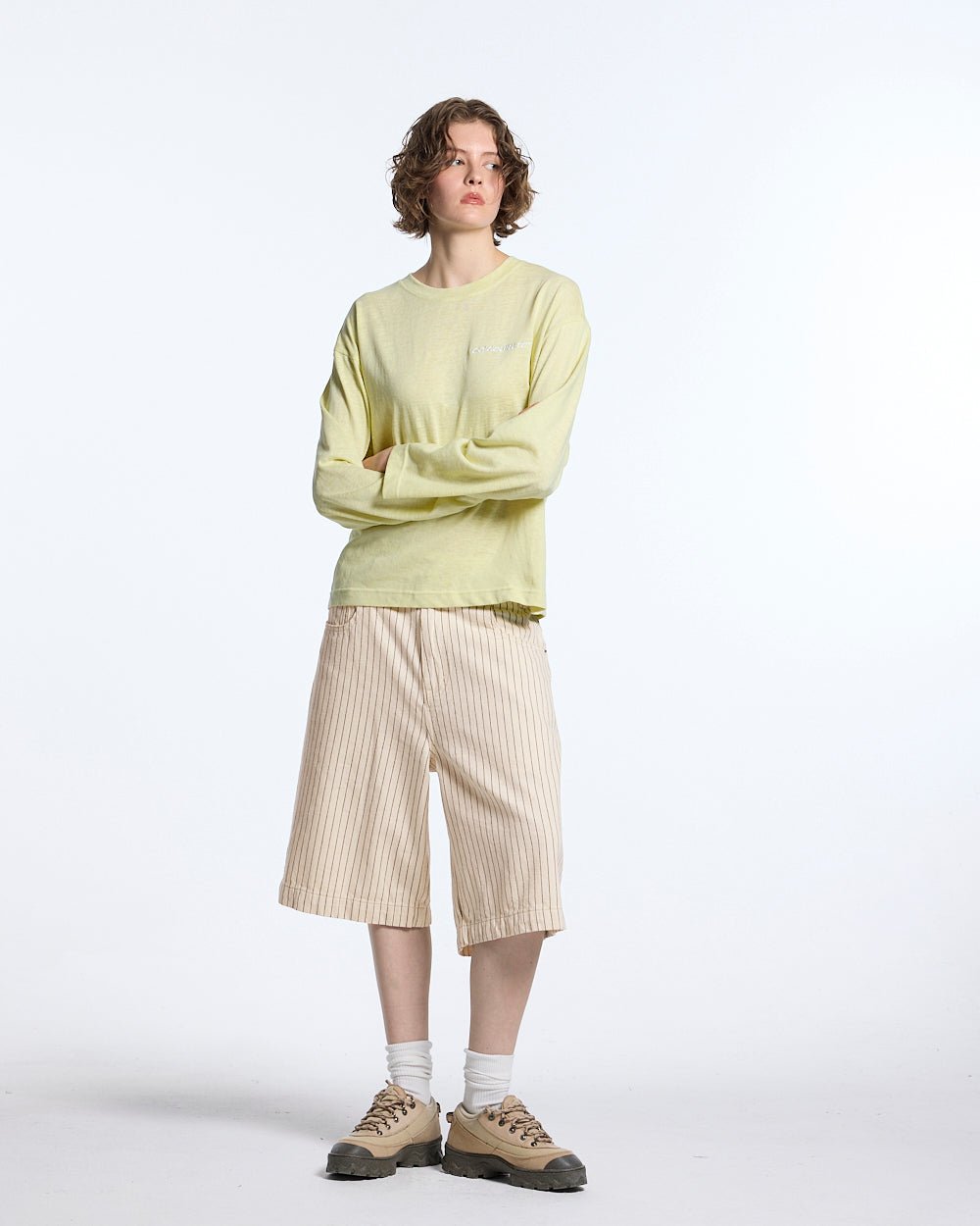 CASINO SHORT V2 OFF - WHITE - Cold Culture #woman