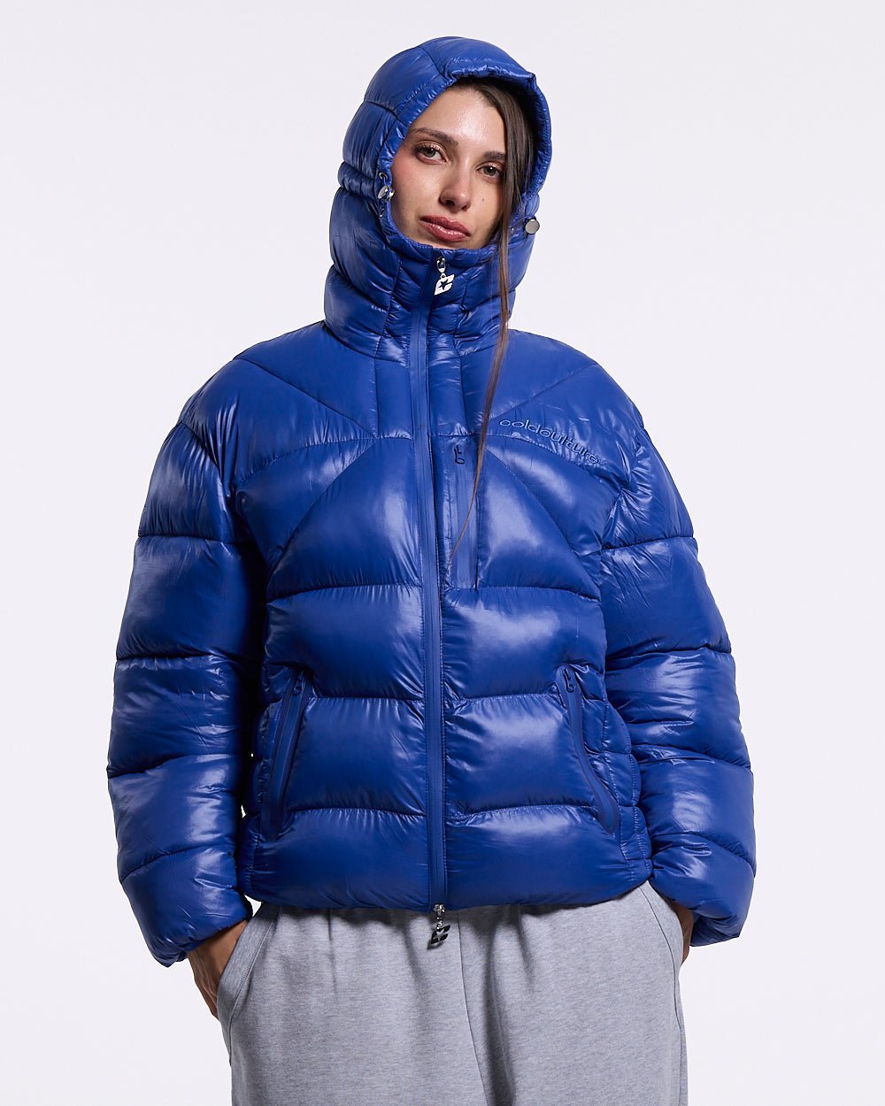 CLOUD ARMOR PUFFER BLUE - Cold Culture