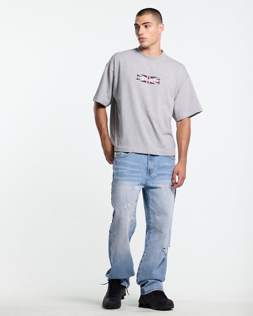 COLD ERA TEE HEATHER GREY - Cold Culture #man