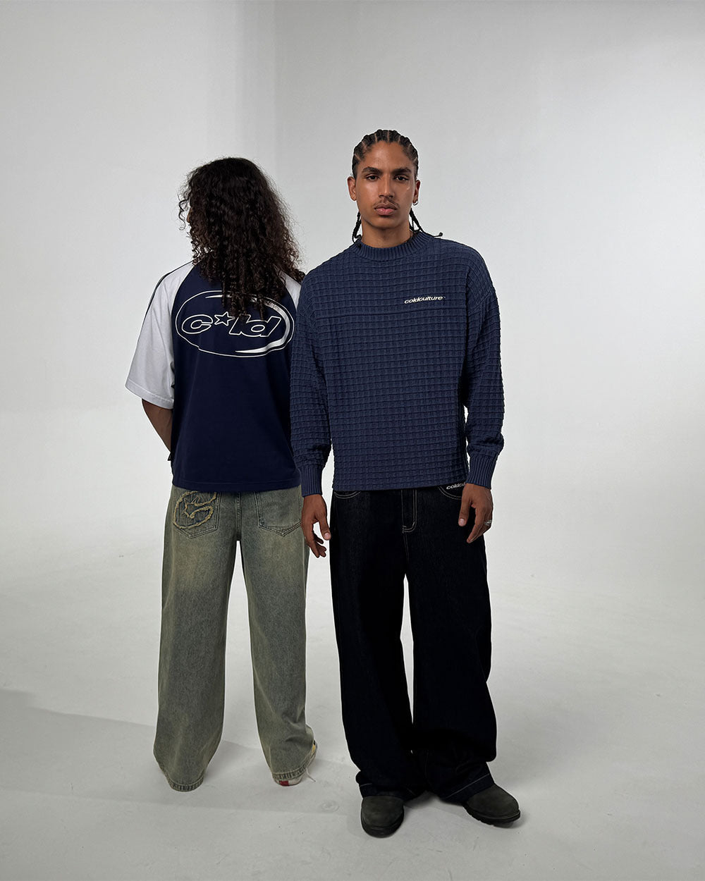COMBO TEE NAVY - Cold Culture #woman