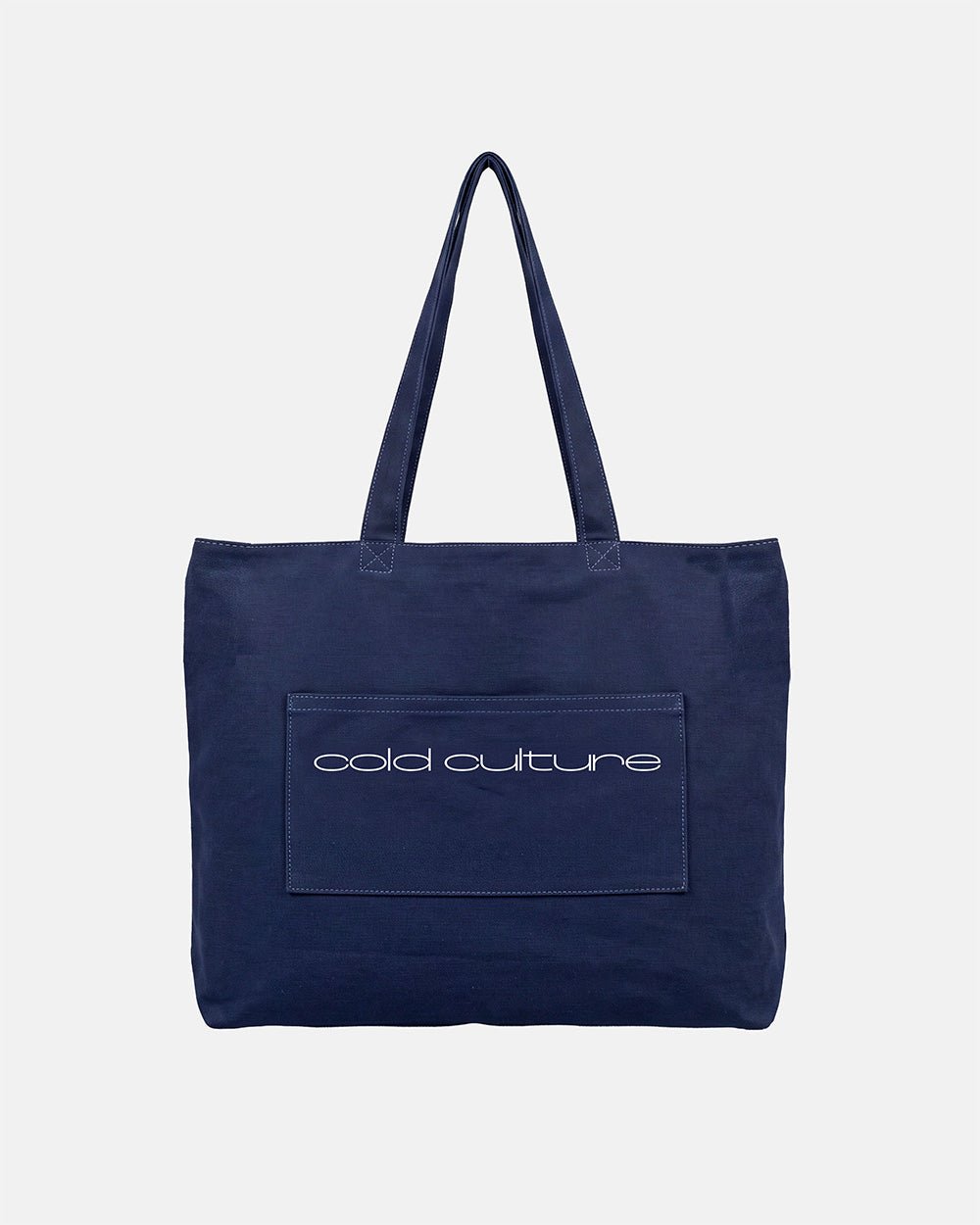 COURT TOTE BAG NAVY - Cold Culture #packshot