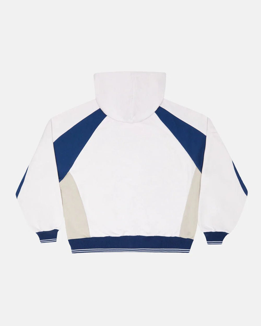 COWBOY VARSITY HOODIE WHITE/BLUE - COLD CULTURE #packshot