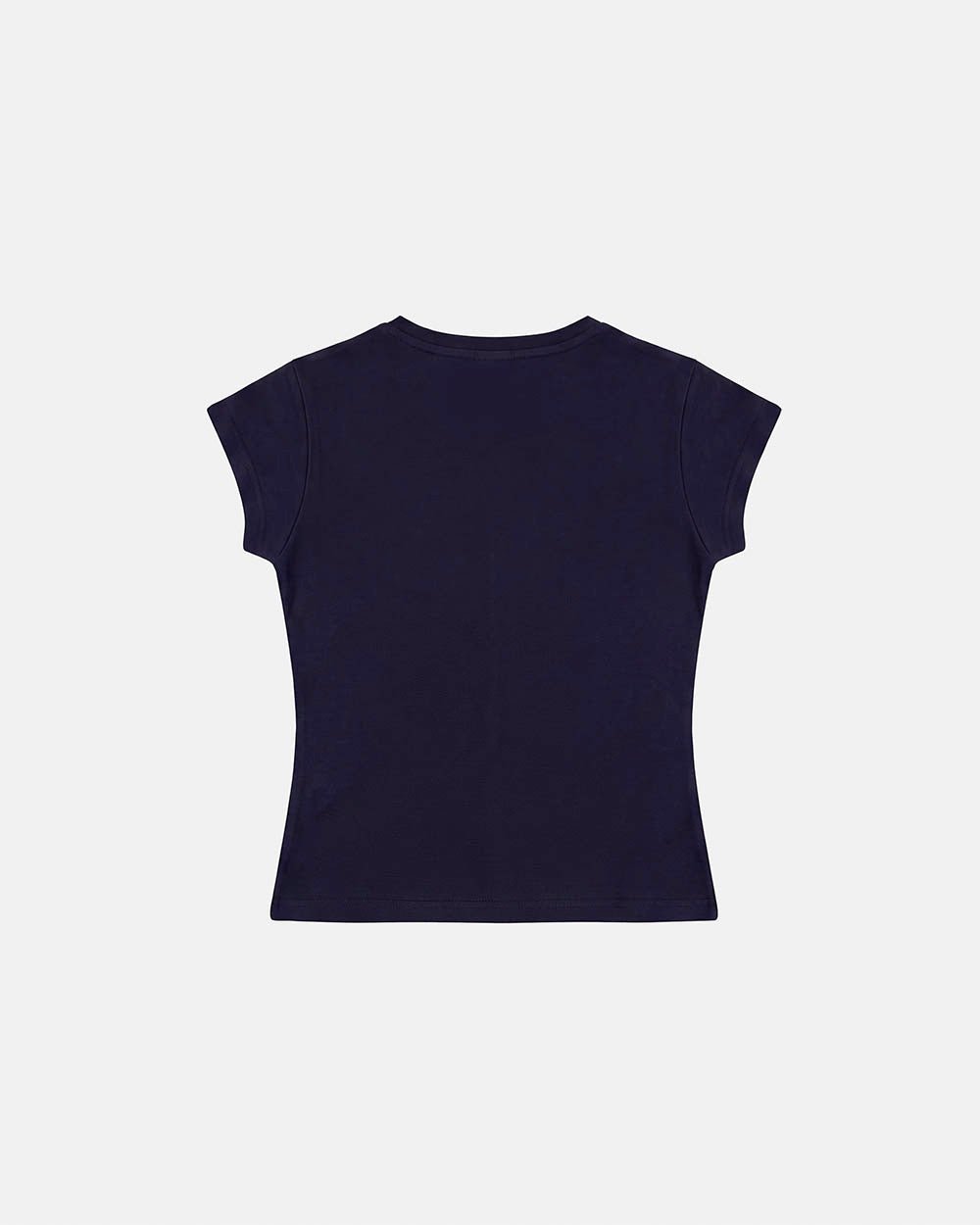 CROSSED BABY TEE WOMAN NAVY - Cold Culture #packshot