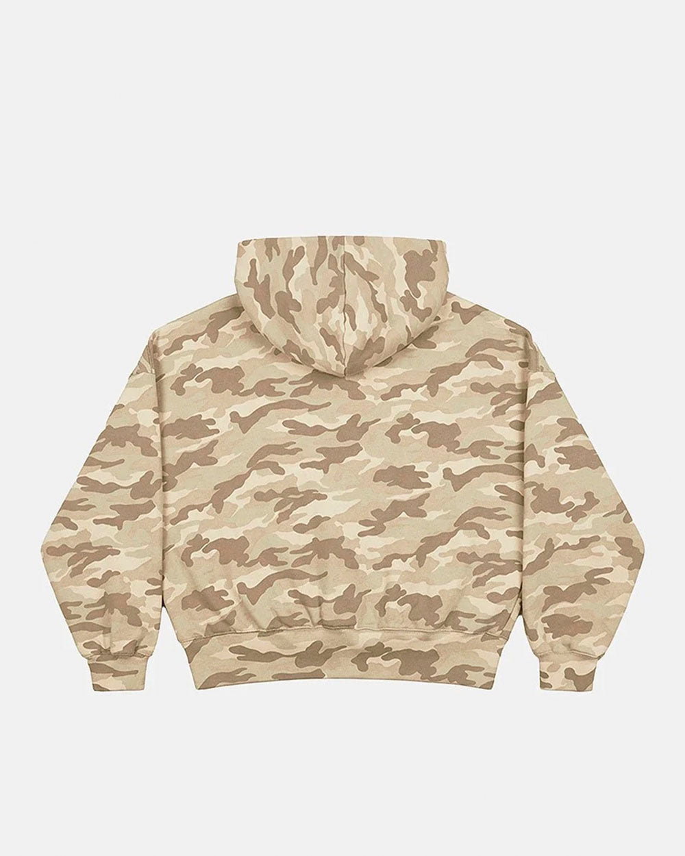 CROSSED DISTRESS HOODIE CAMO - Cold Culture #packshot