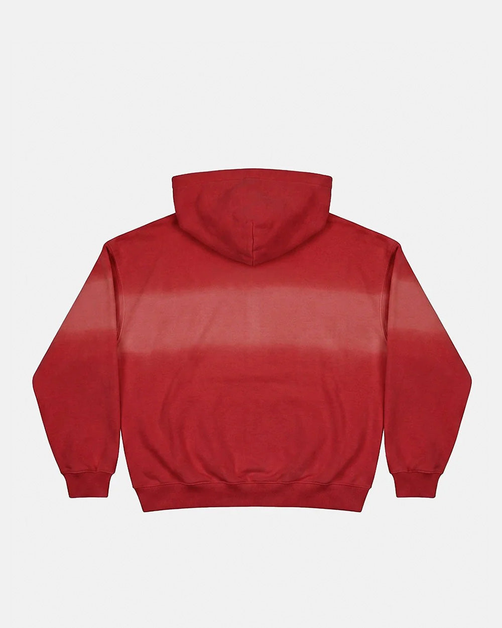 CROSSED SCRIPT ZIP HOODIE RED - Cold Culture #packshot