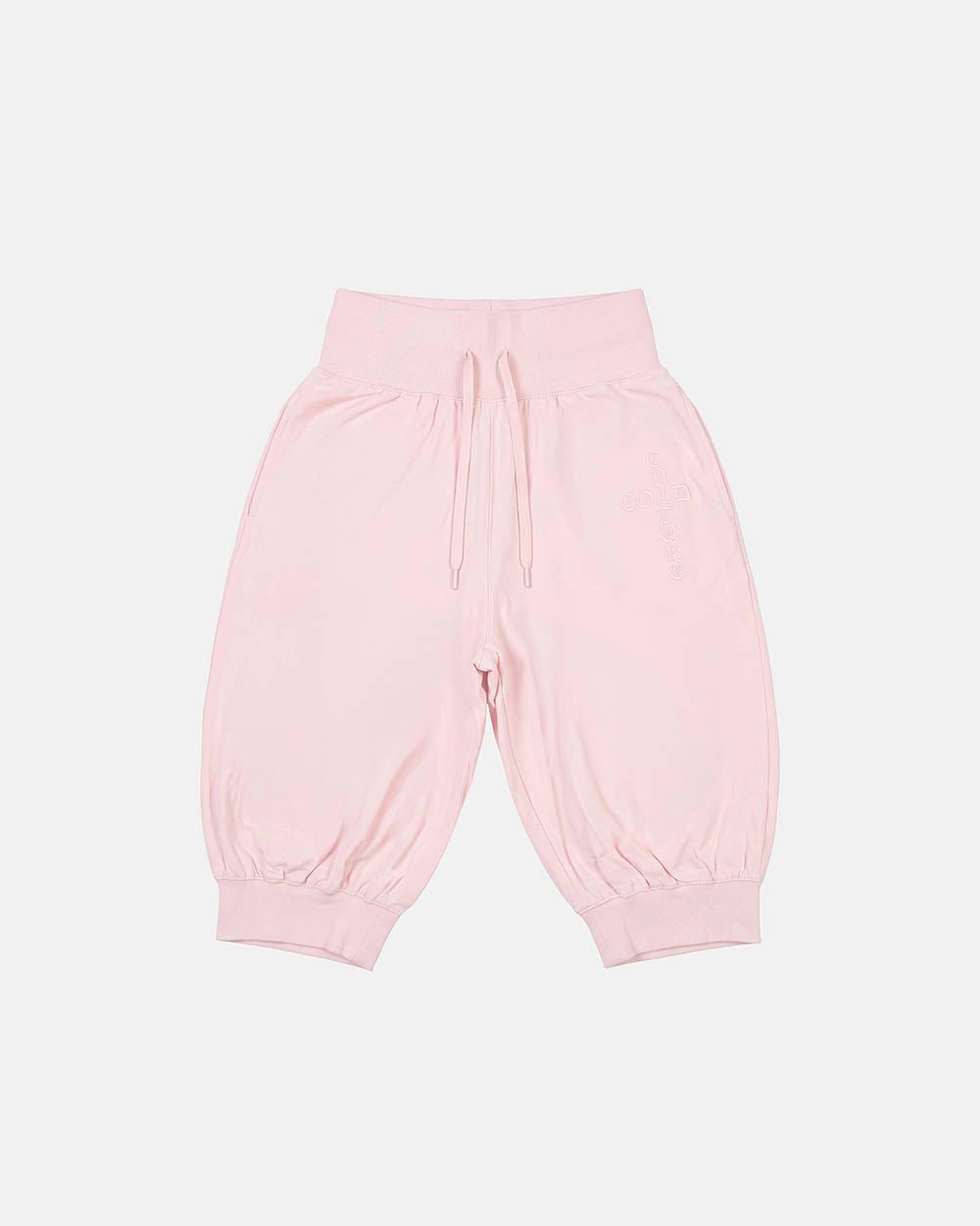 CROSSED SWEATPANTS WOMAN PINK - Cold Culture #packshot