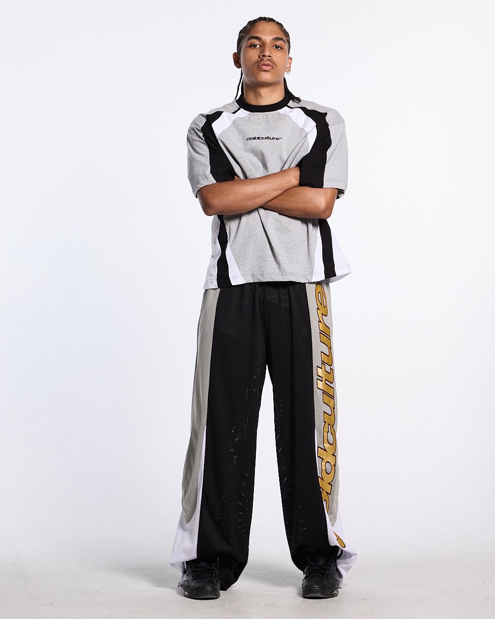 DECALS PANTS BLACK - Cold Culture #man