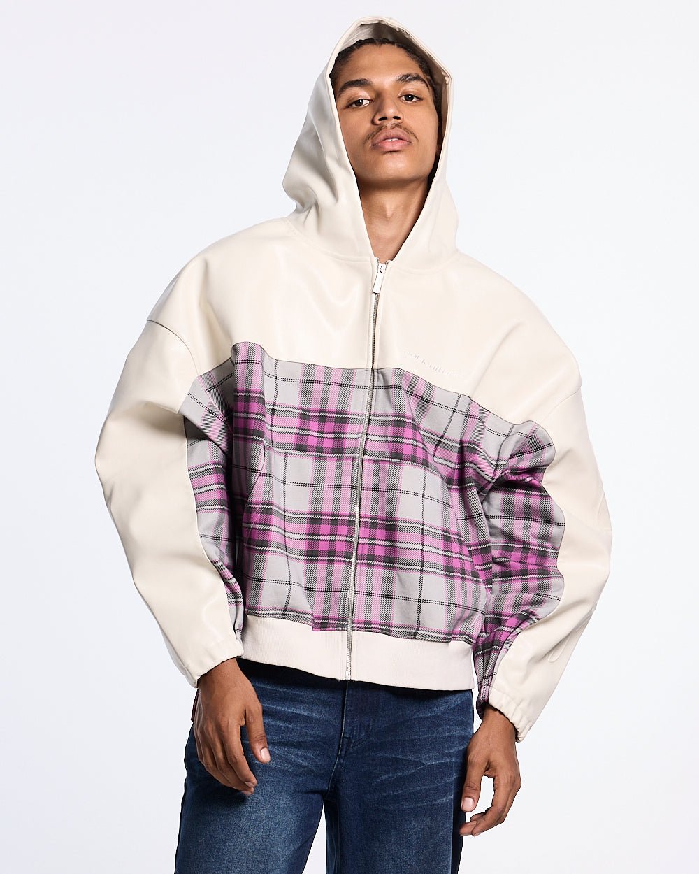 DEEP GRID JACKET LIGHT GREY - Cold Culture #man