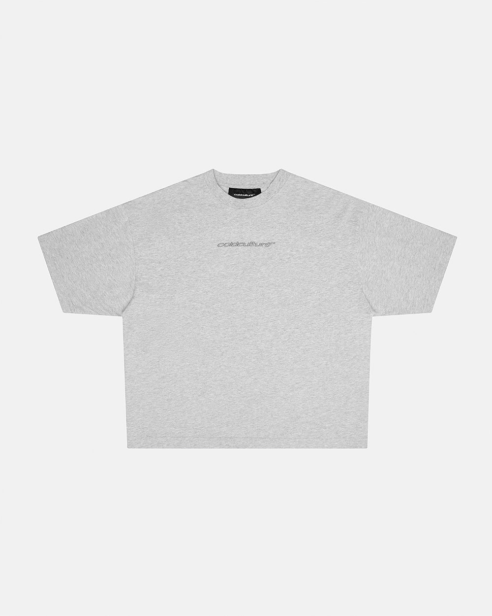 DISTRESS CURVED TEE GREY VIGORÉ - Cold Culture #packshot