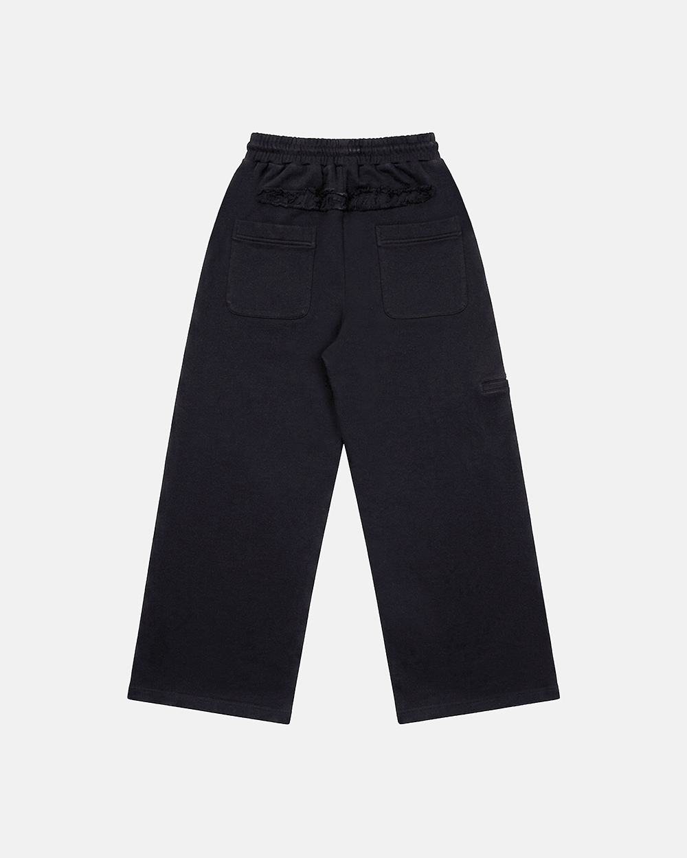 DISTRESS SWEATPANTS BLACK - Cold Culture
