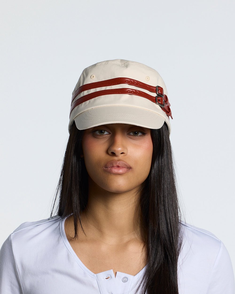 DOUBLE CAP WHITE - Cold Culture #woman