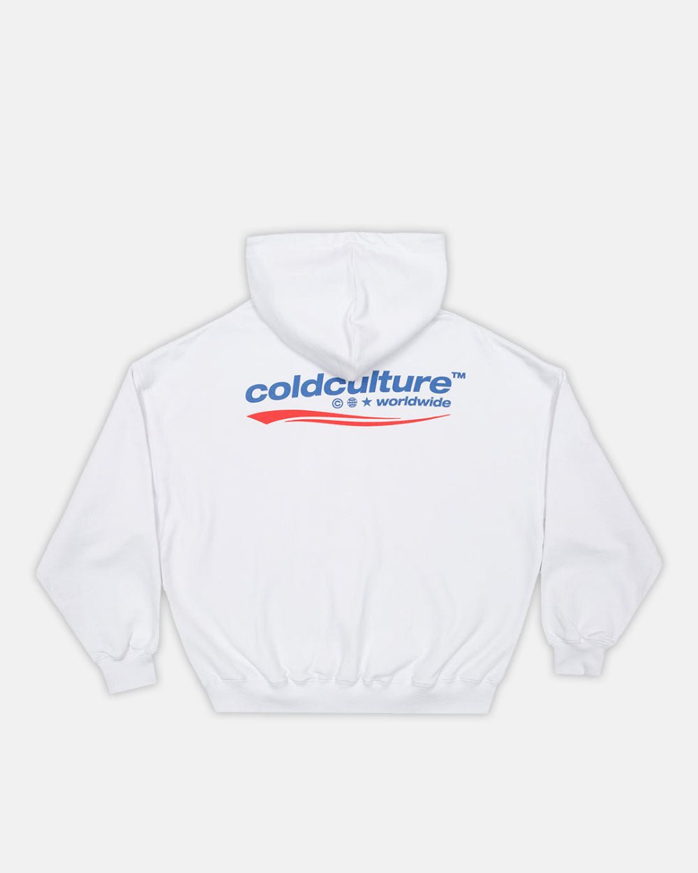ENTERPRISE HOODIE WHITE - COLD CULTURE #packshot