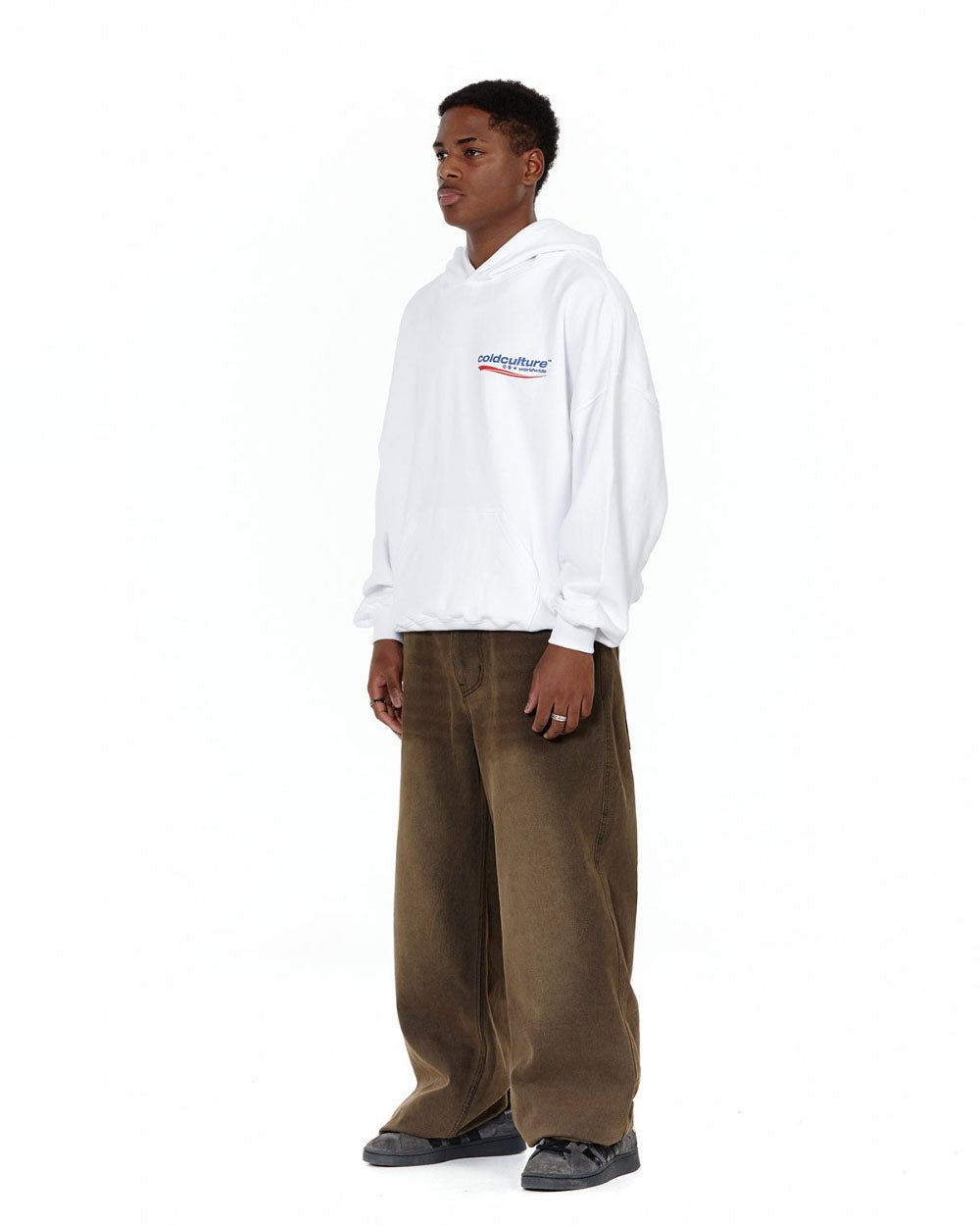 ENTERPRISE HOODIE WHITE - COLD CULTURE #man