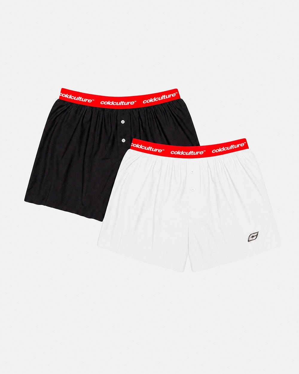 ESSENTIAL BOXERS PACK BLACK & WHITE - Cold Culture #packshot