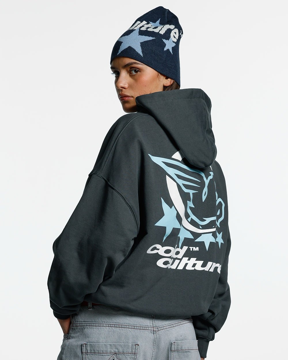 EXPLORE MORE HOODIE DARK GREY - COLD CULTURE #woman