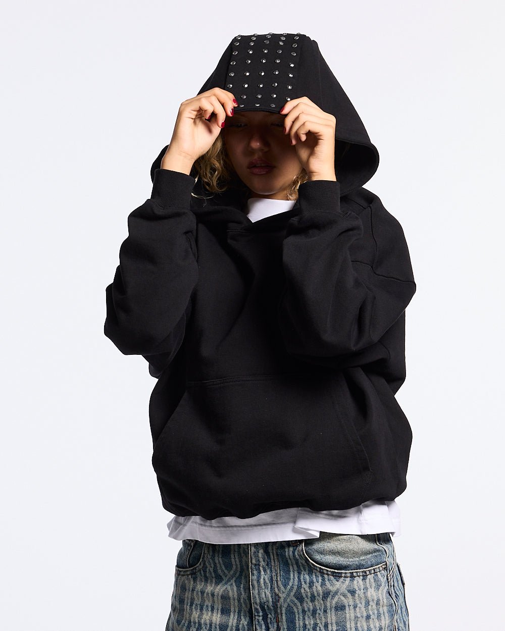 GEAR-LINK HOODIE BLACK - Cold Culture #woman