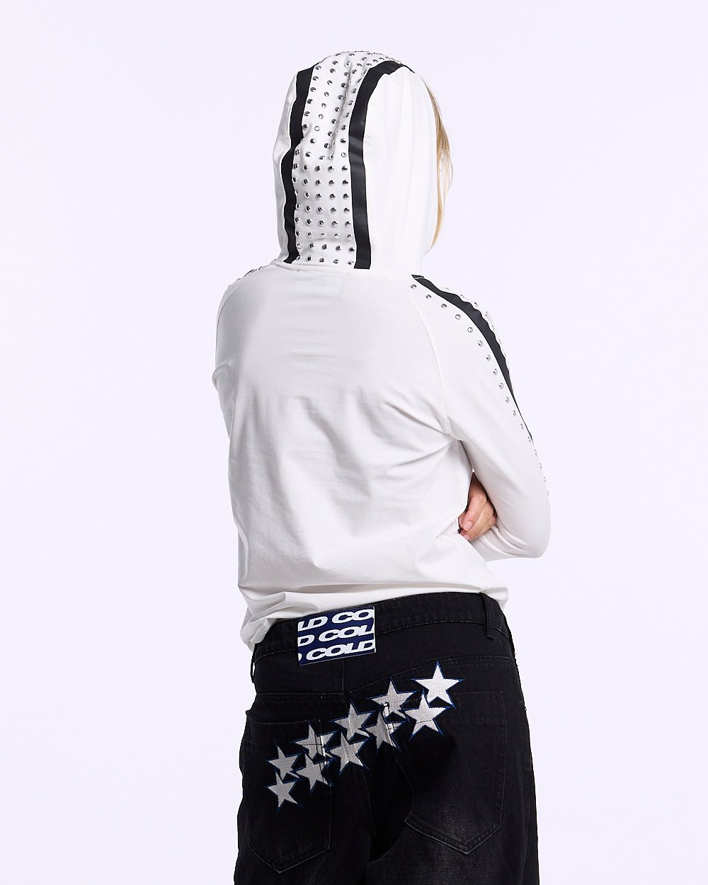 GEAR-LINK HOODIE LONGSLEEVE OFF-WHITE - Cold Culture