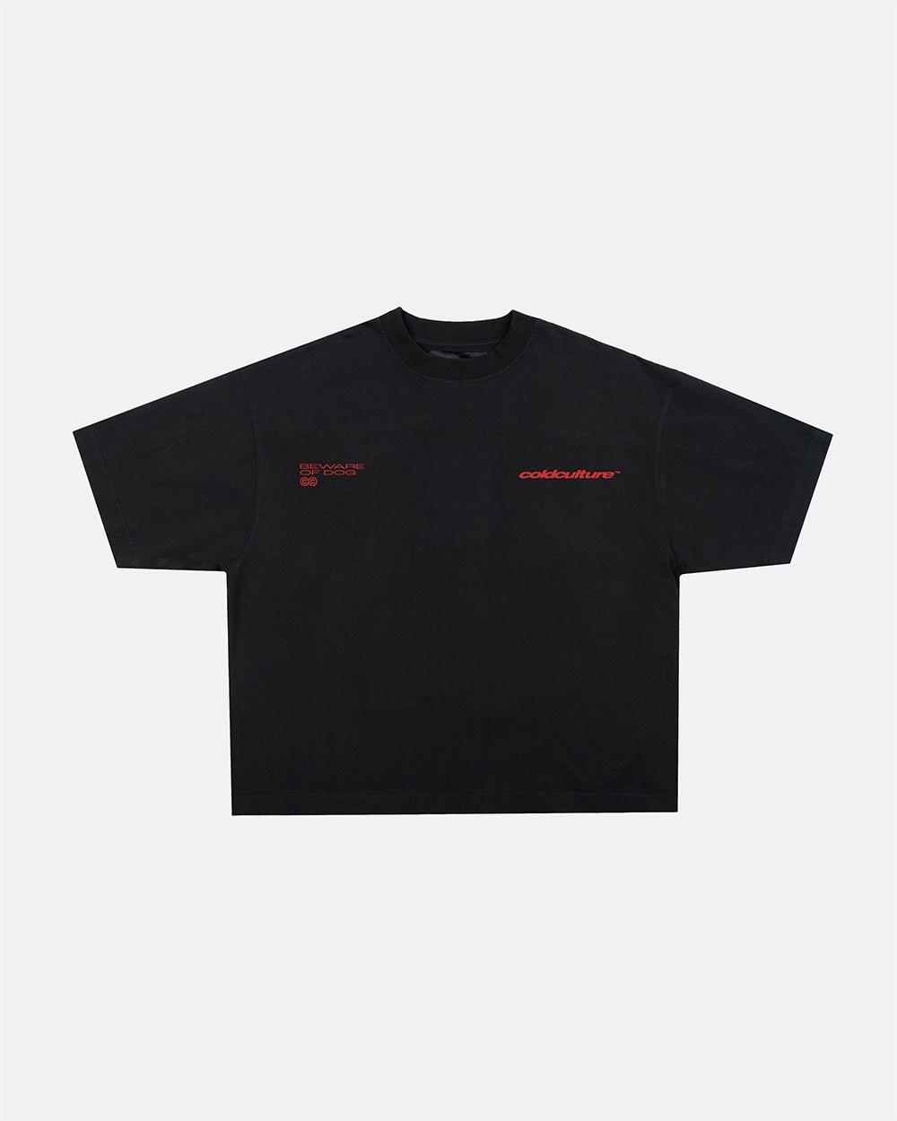 GHOST DRIVE TEE BLACK - Cold Culture #packshot