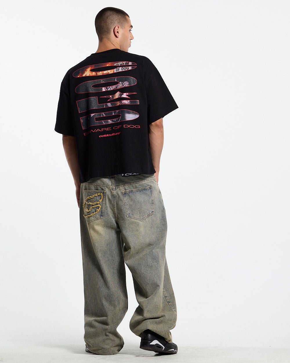 GHOST DRIVE TEE BLACK - Cold Culture #man