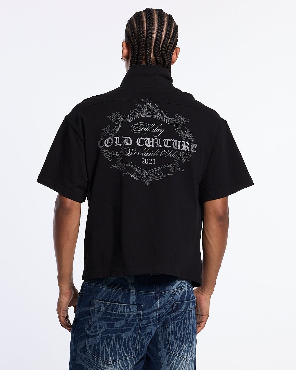 GILDED POLO BLACK - Cold Culture #man