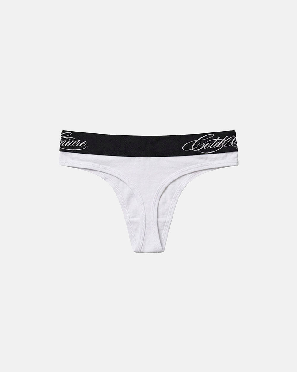 ICE THONG 2 PACK WHITE AND BLACK - Cold Culture