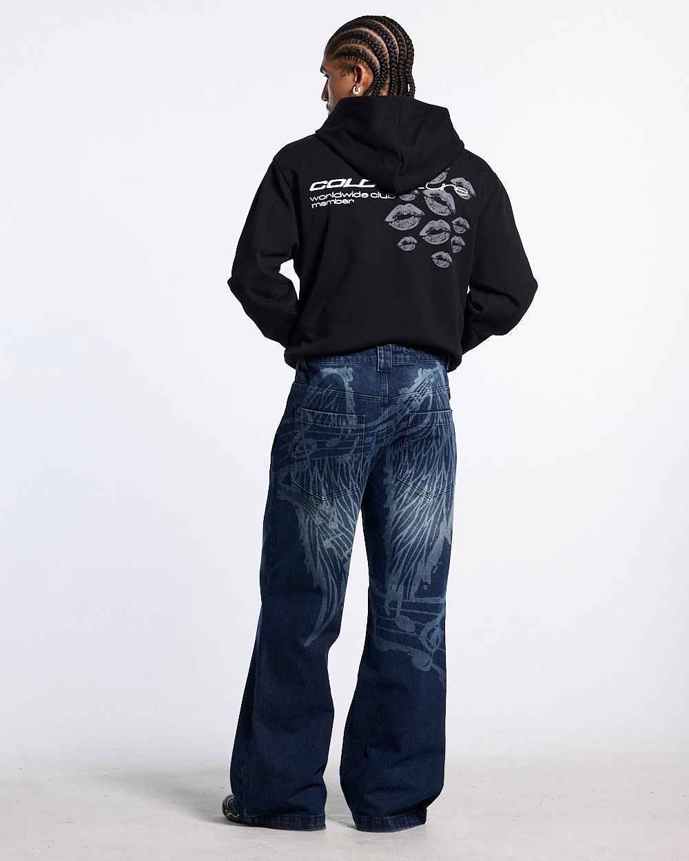 KISS IN THE ASTROS HOODIE BLACK - Cold Culture #man