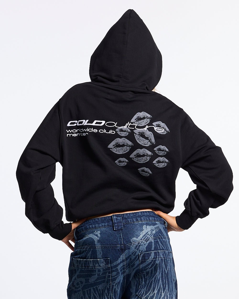 KISS IN THE ASTROS HOODIE BLACK - Cold Culture #man