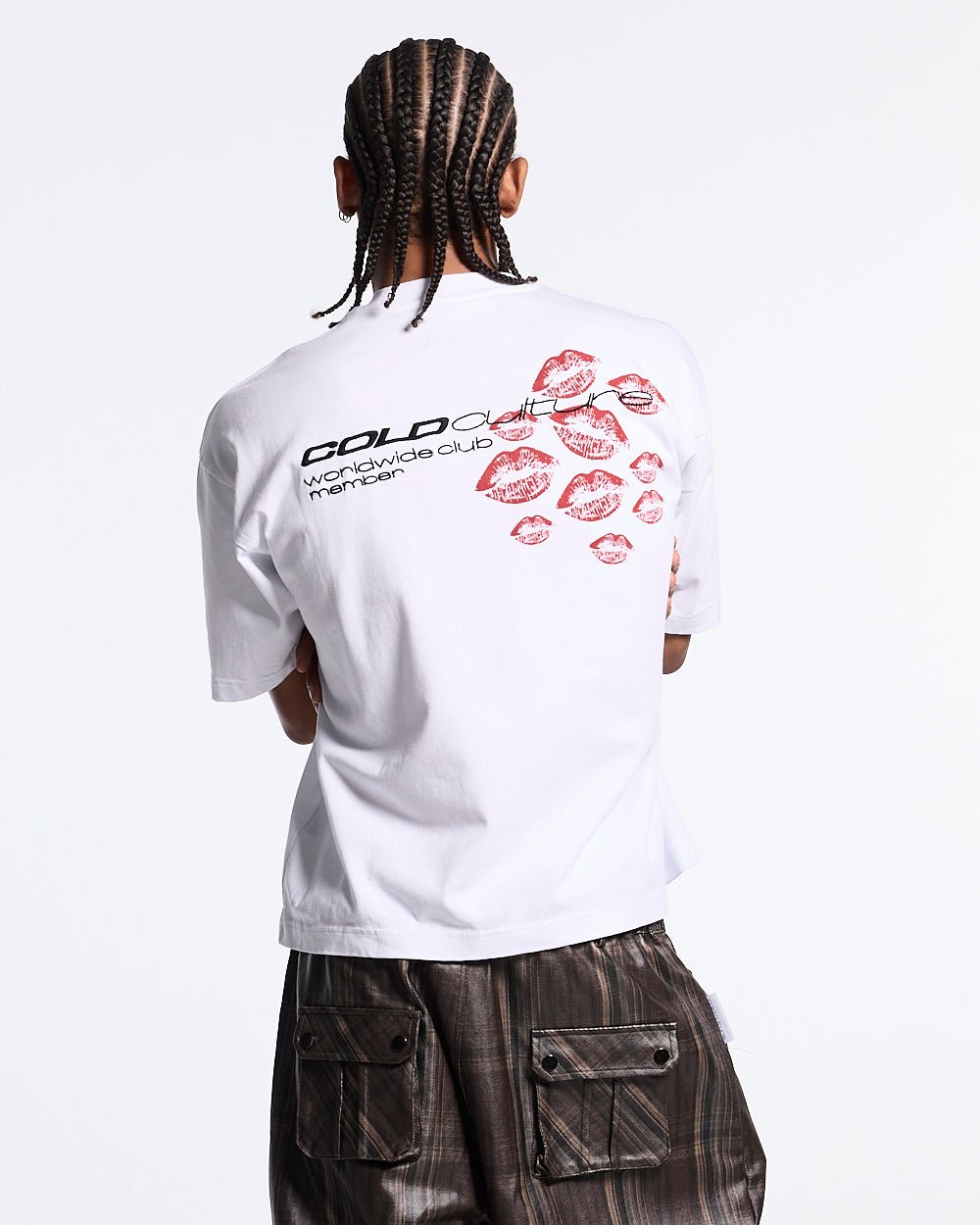 KISS IN THE ASTROS TEE WHITE - Cold Culture #man