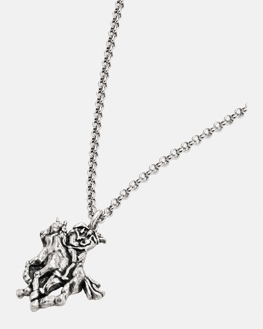KNOTTY PENDANT SILVER - Cold Culture #packshot
