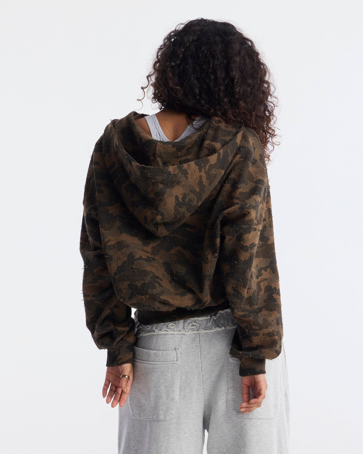LEAD ZIP HOODIE CAMO - Cold Culture