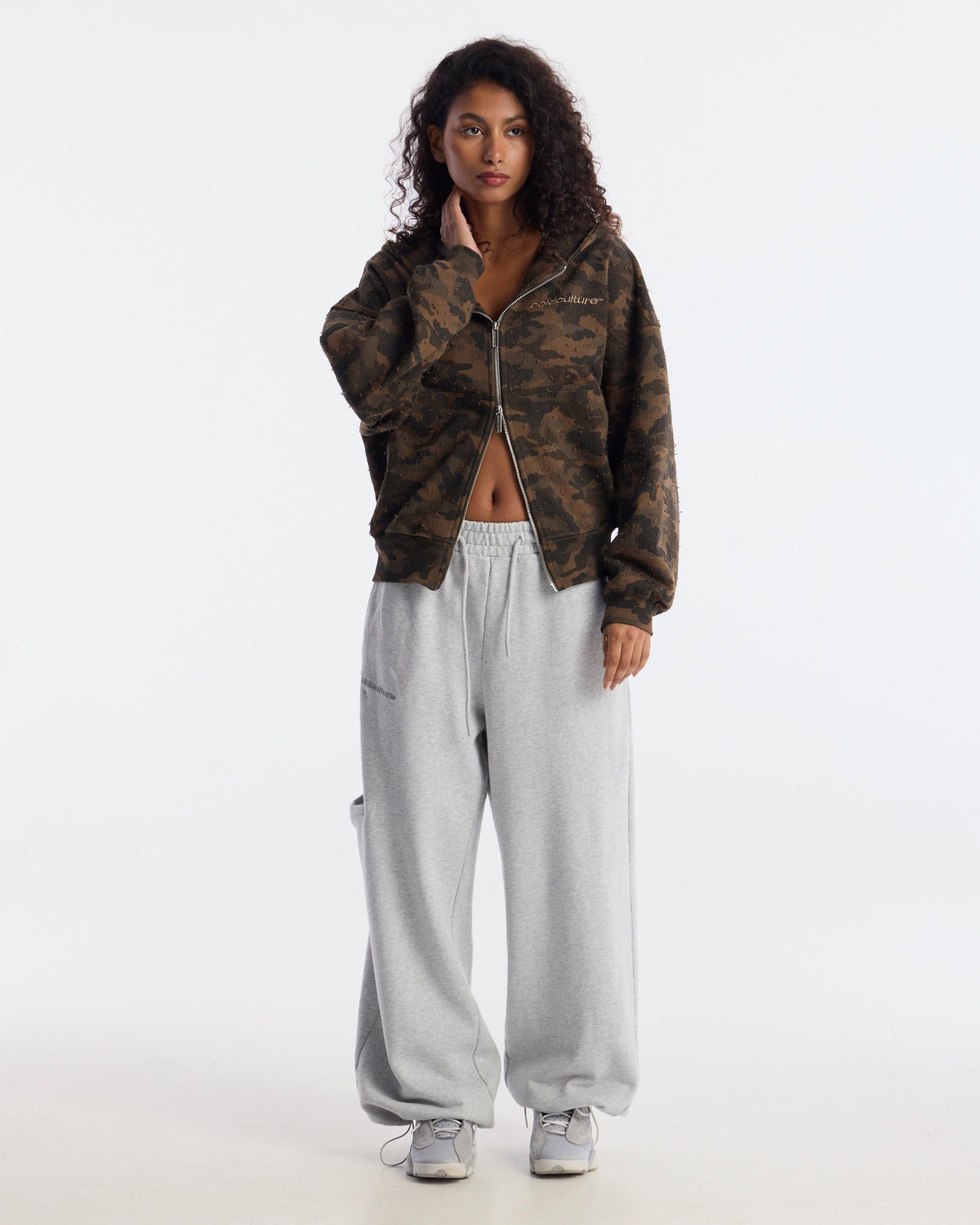 LEAD ZIP HOODIE CAMO - Cold Culture