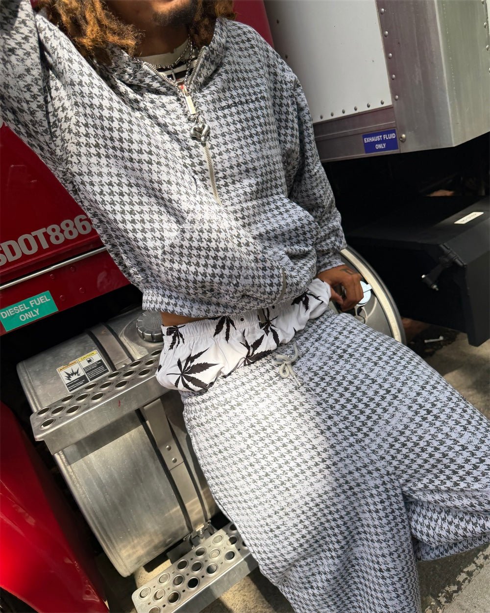 MAISON STREET SWEATPANTS HEATHER GREY - Cold Culture