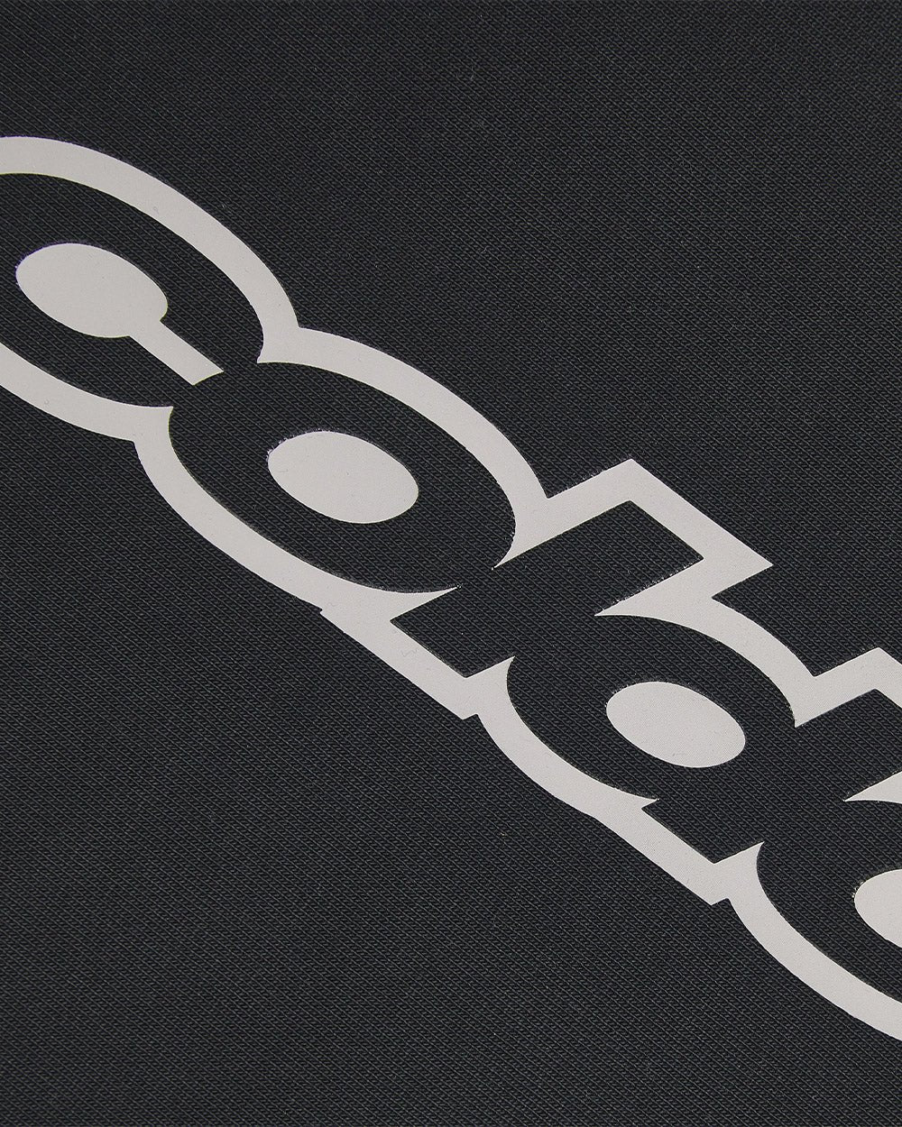 MIDNIGHT SET ZIP UP BLACK - black zip-up hoodie, detail close-up - Cold Culture