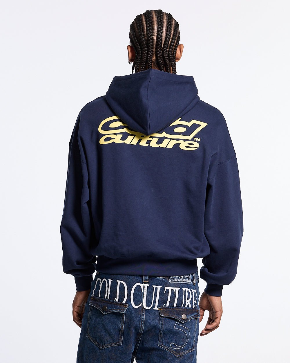 NECESSARY HOODIE NAVY - Cold Culture #man