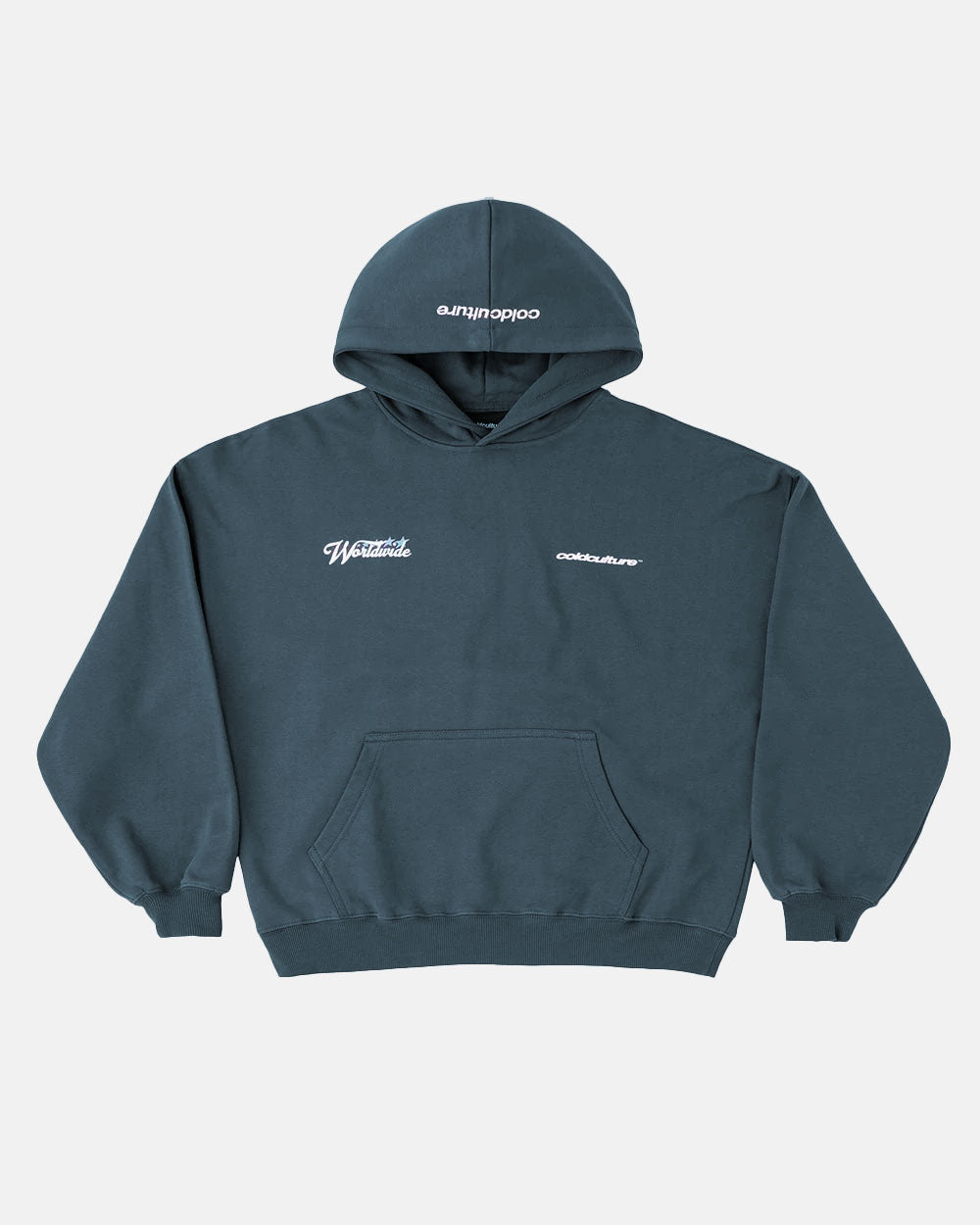 ORBIT HOODIE BALTIC BLUE - COLD CULTURE #packshot