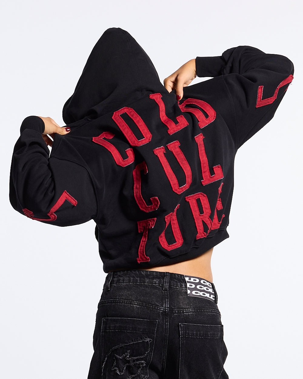 OVERTAKE HOODIE BLACK - Cold Culture #woman