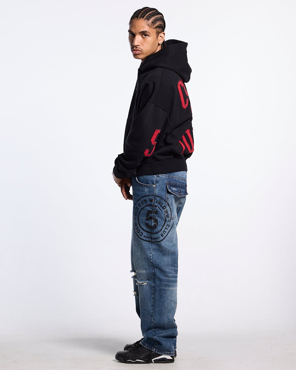 OVERTAKE HOODIE BLACK - Cold Culture #man