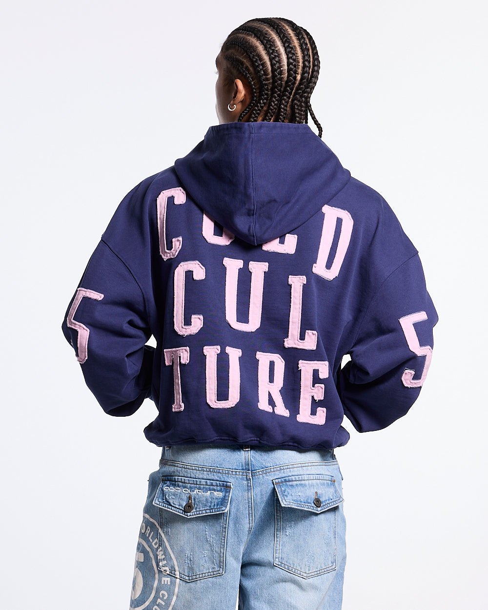 OVERTAKE HOODIE NAVY - Cold Culture #man