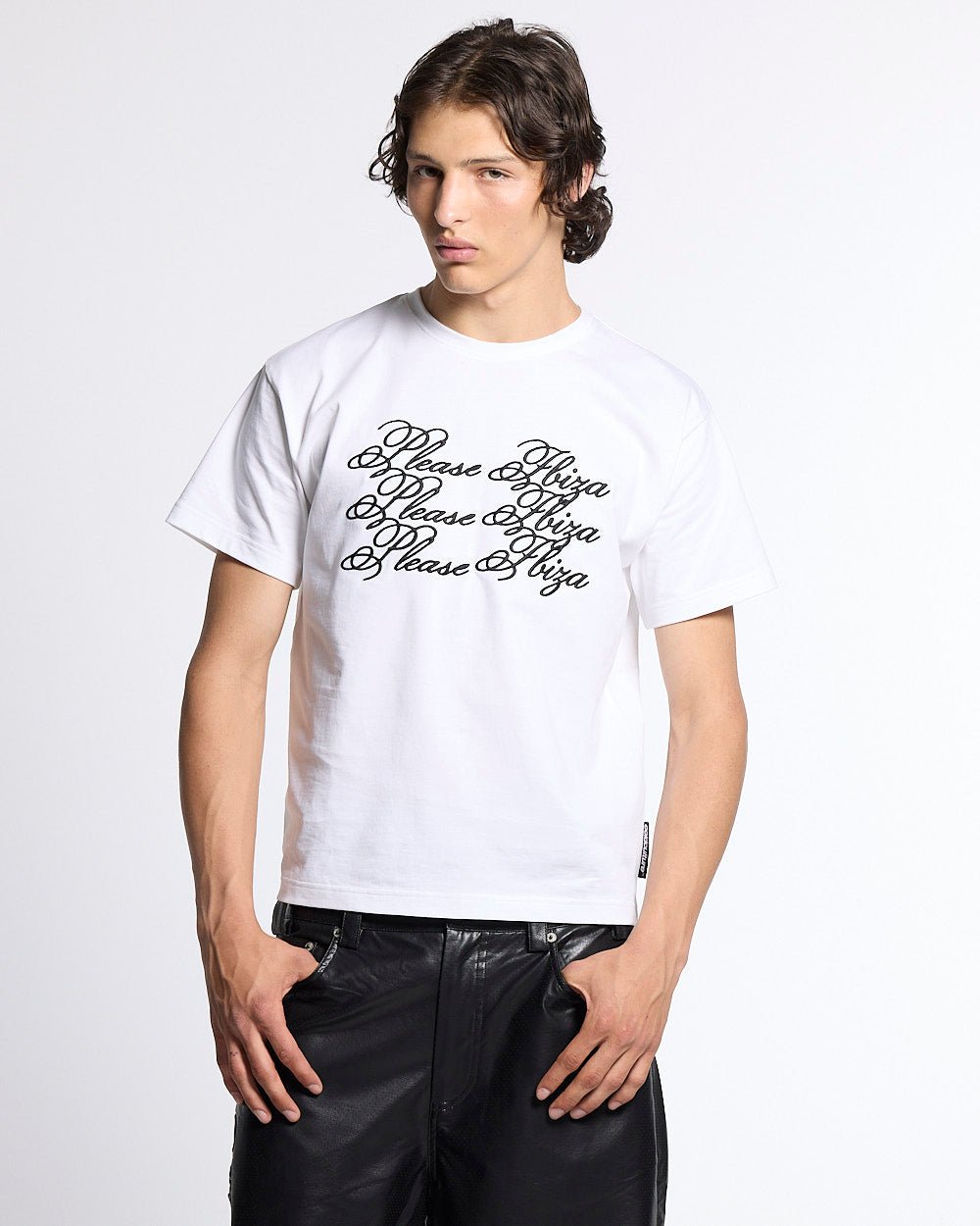 PLEASE IBIZA REGULAR TEE WHITE - Cold Culture #man