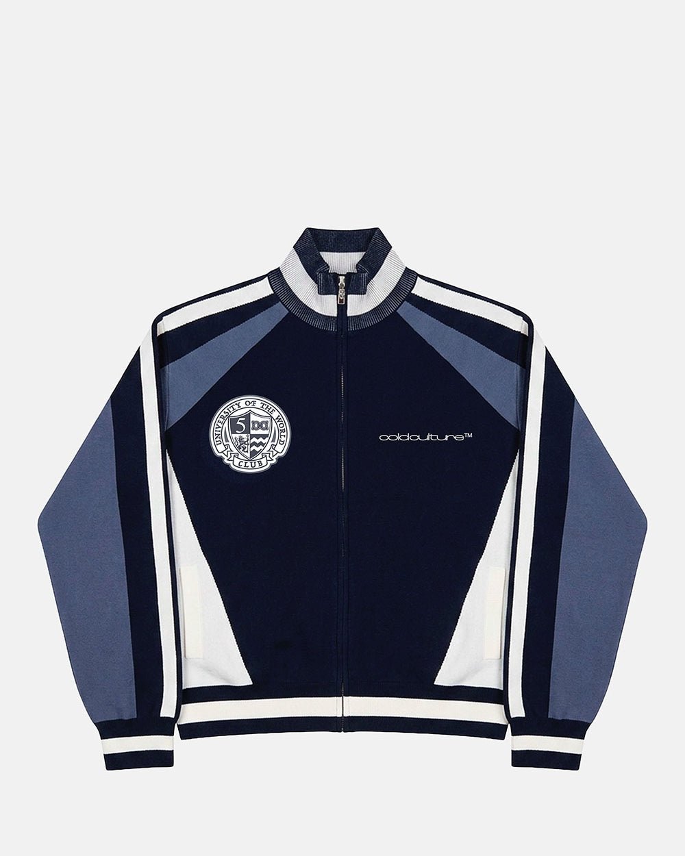 POLE KNIT NAVY - Cold Culture