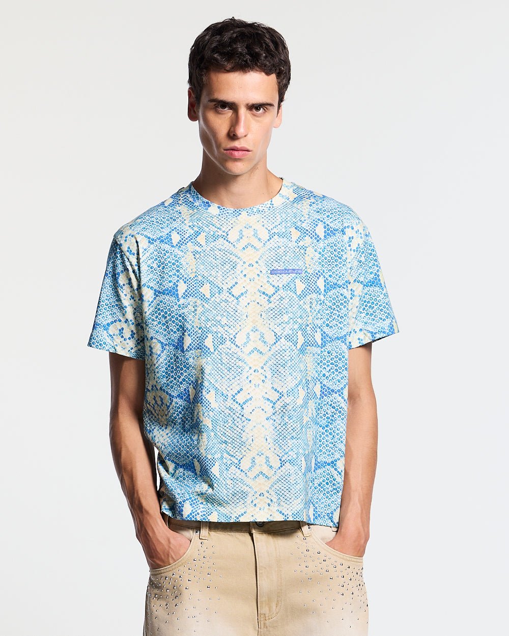 RATTLE TEE BLUE - Cold Culture #man